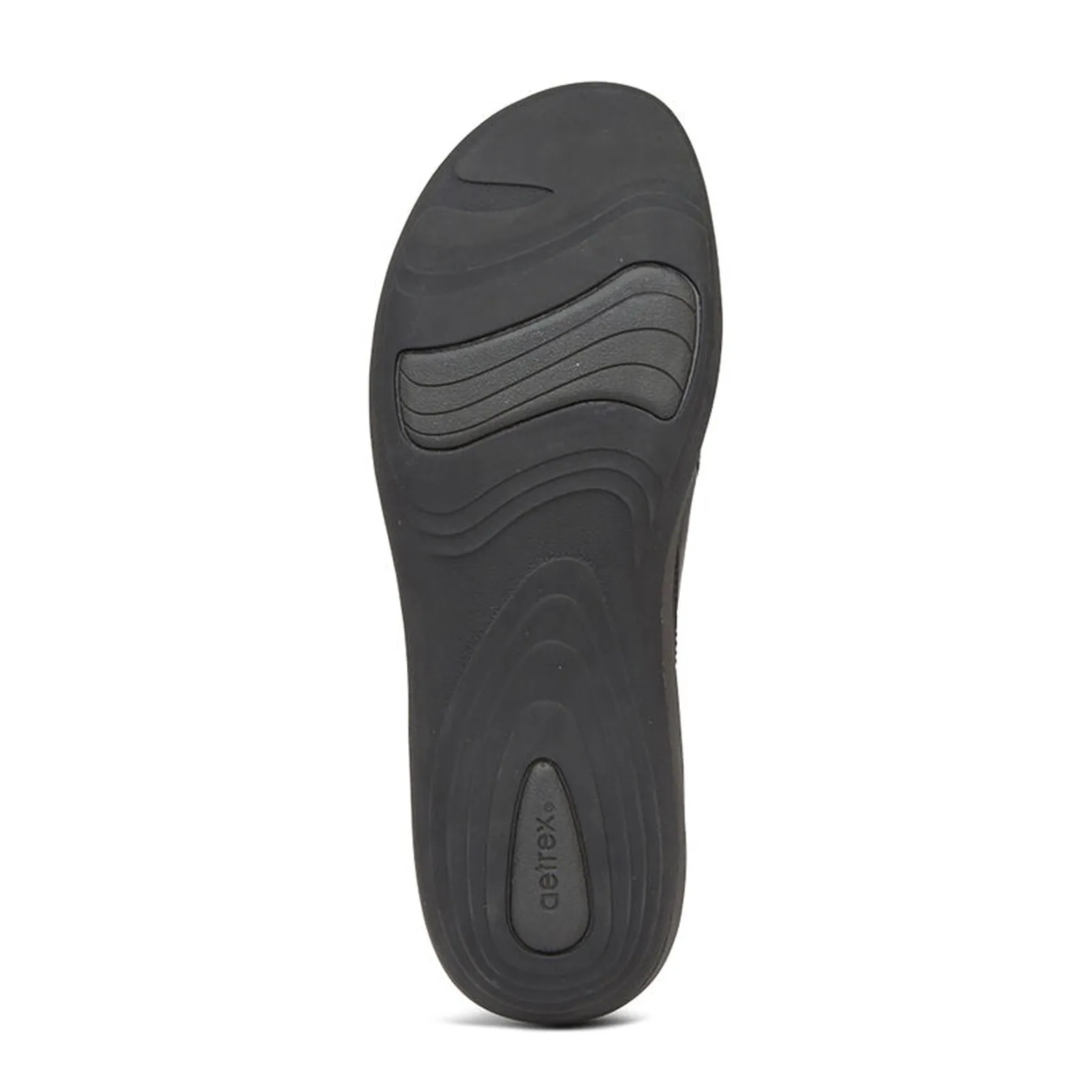 Aetrex Karina Slip On (Women) - Black Leather