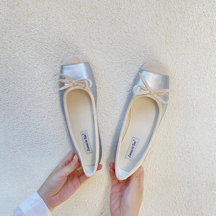 Ballet Core Bow Flats