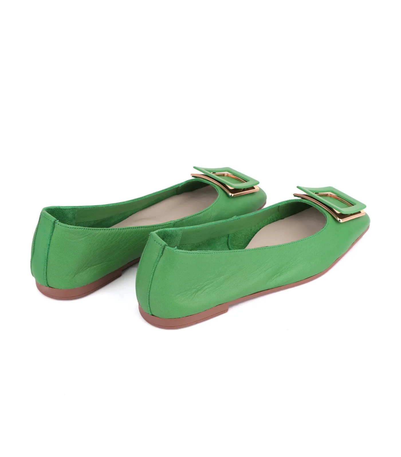 Ballet Flats Kelly Green