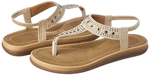 BATA Comfit DIAMONTE E Beige Women Sandal 7 UK (6618142)