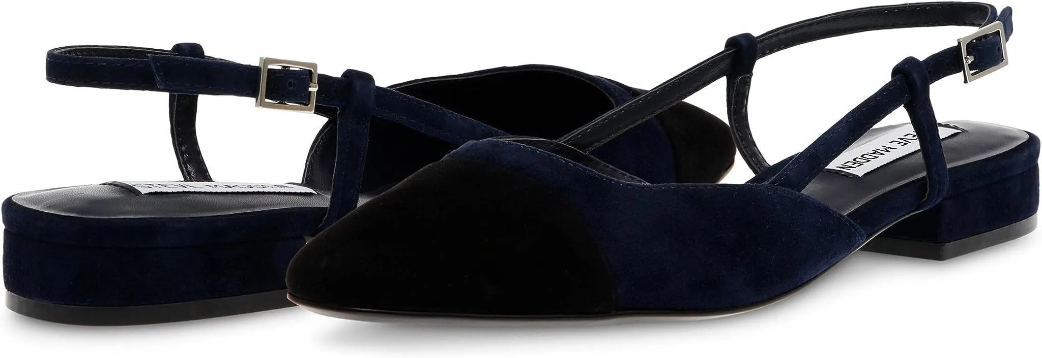 Belinda Steve Madden Ballet Flats, Navy Suede