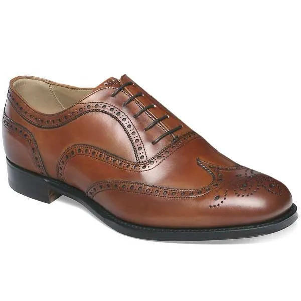 CHEANEY Arthur III Shoes - Mens Brogue - Dark Leaf Calf