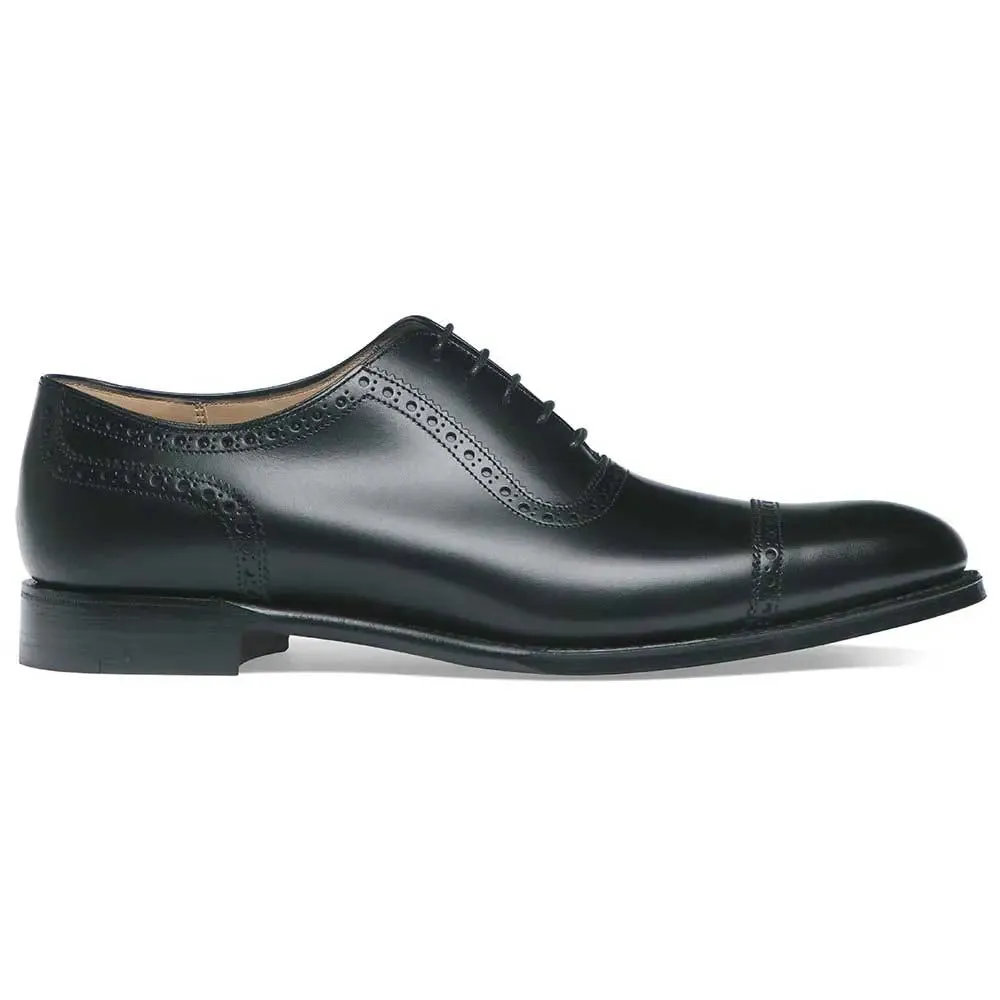 CHEANEY Shoes - Fenchurch Rubber Sole Oxford Shoes - Black Calf