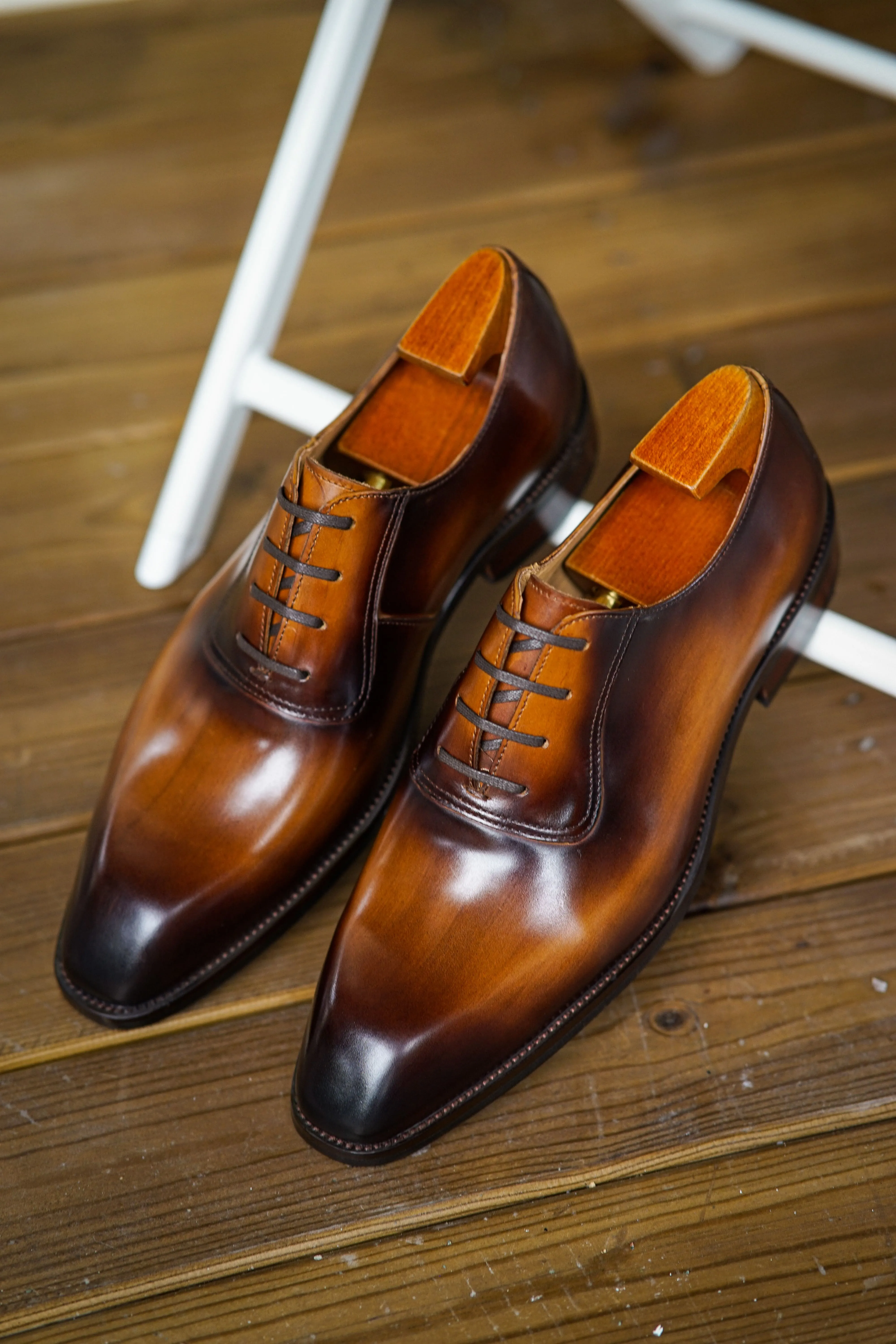 Classic Brown Oxford Shoes