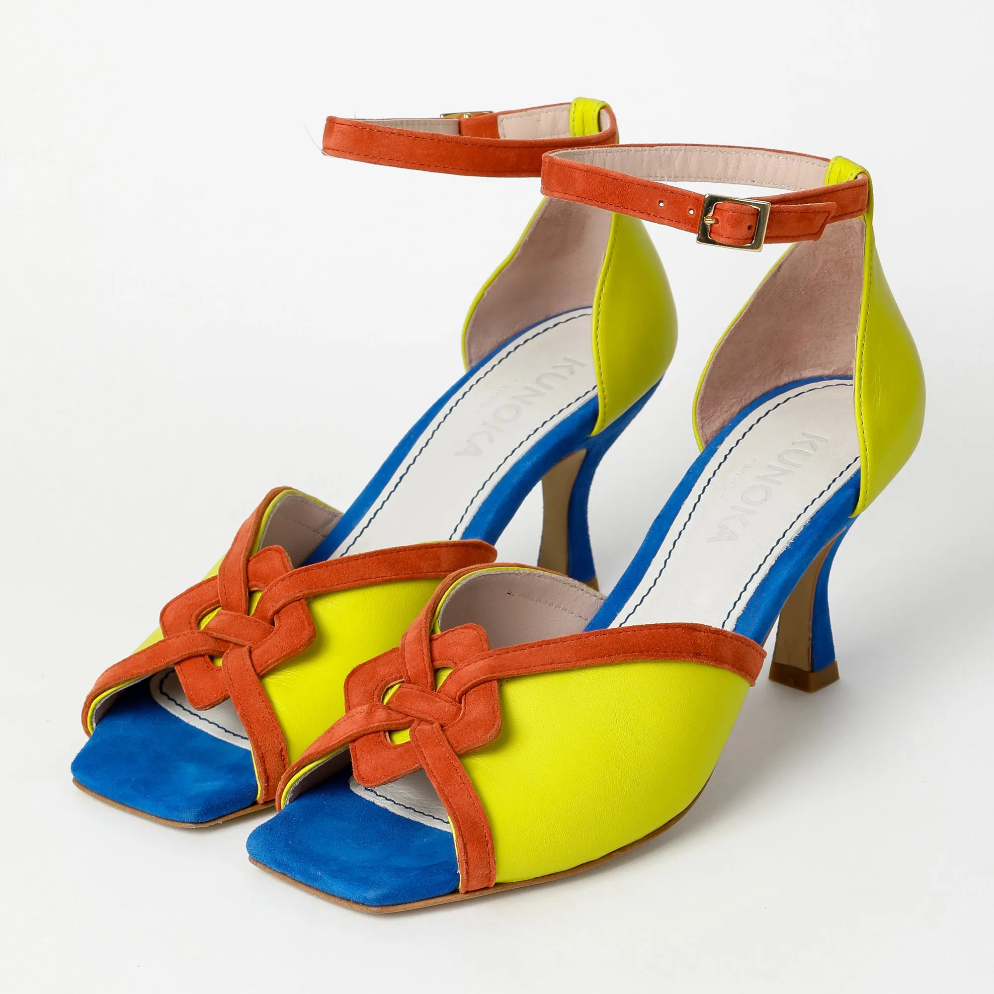 COLETTE high heel sandal - Parrot