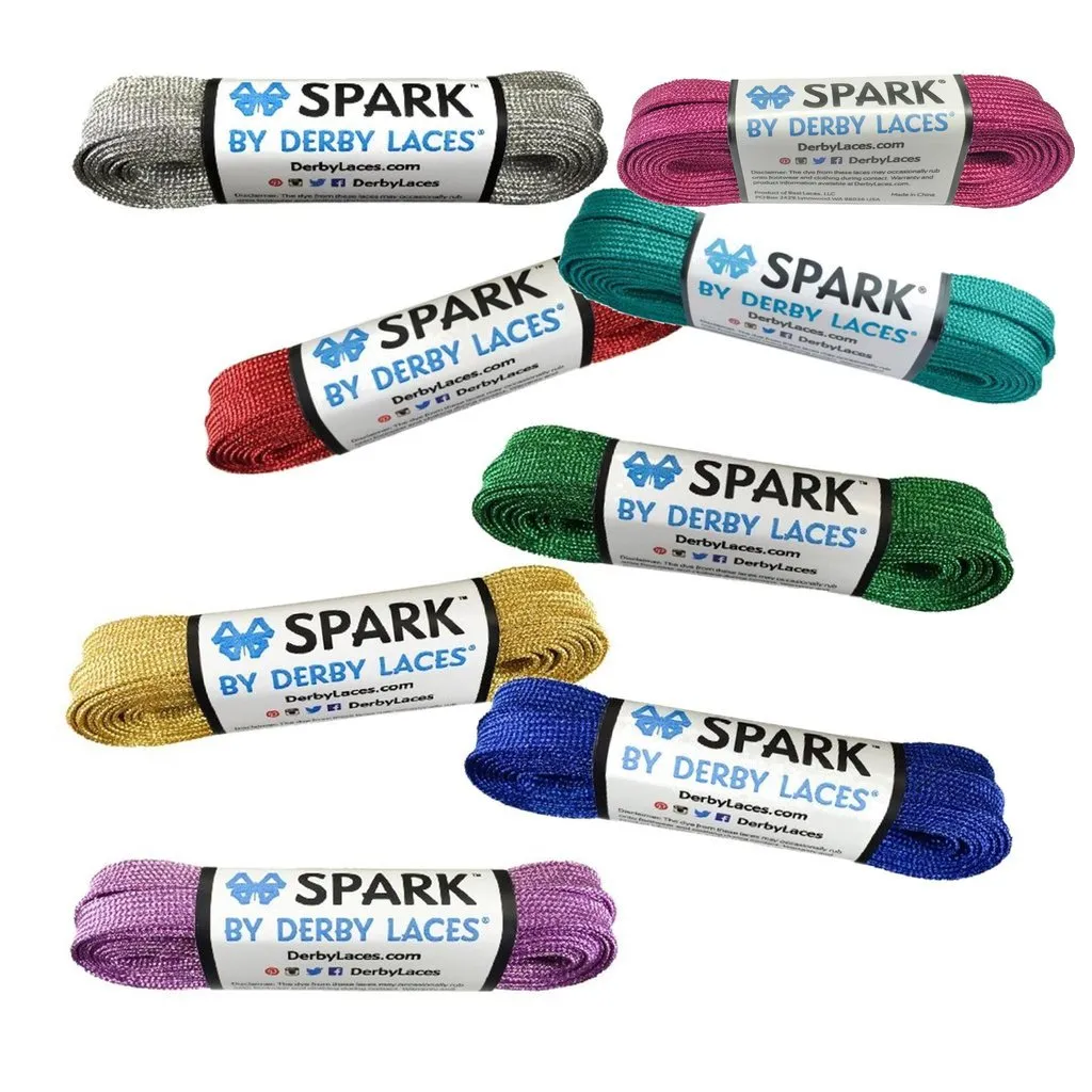 Derby Laces - Spark Roller Skate Laces - 84 Inch