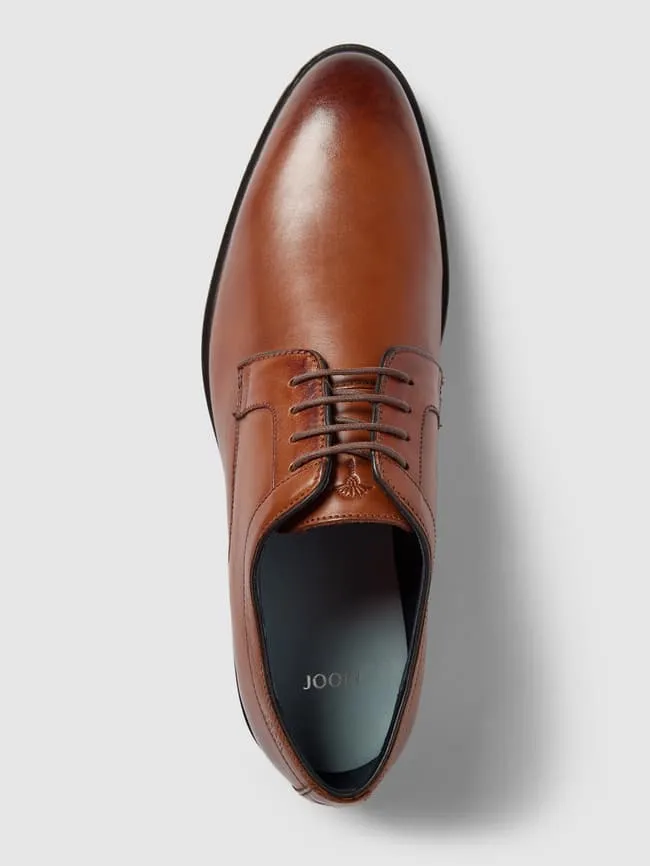 Derby with laces model "KLEITOS" JOOP!, cognac color