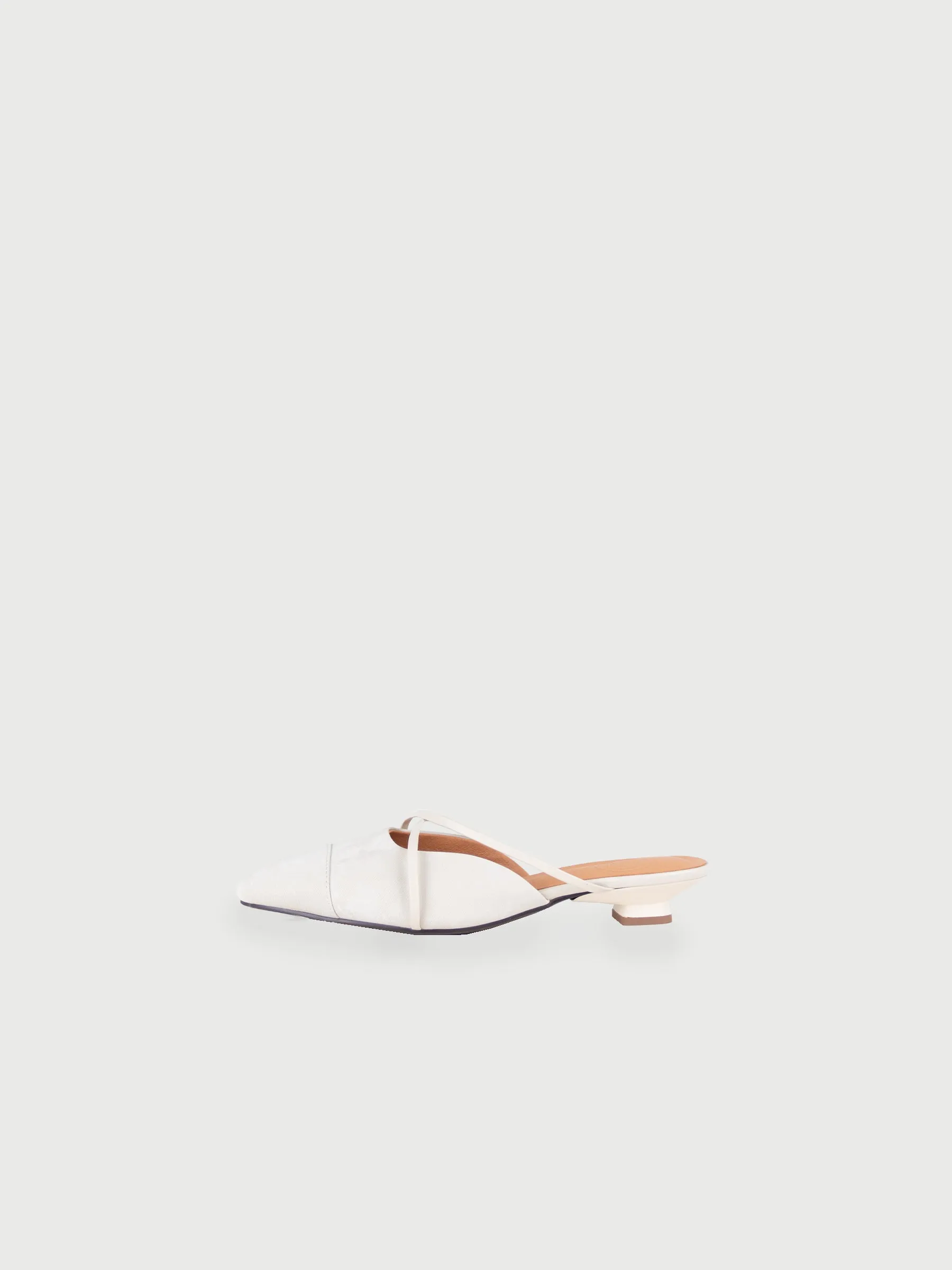 Dondurma 𓆟 Pointed Crossover-Strap Mules