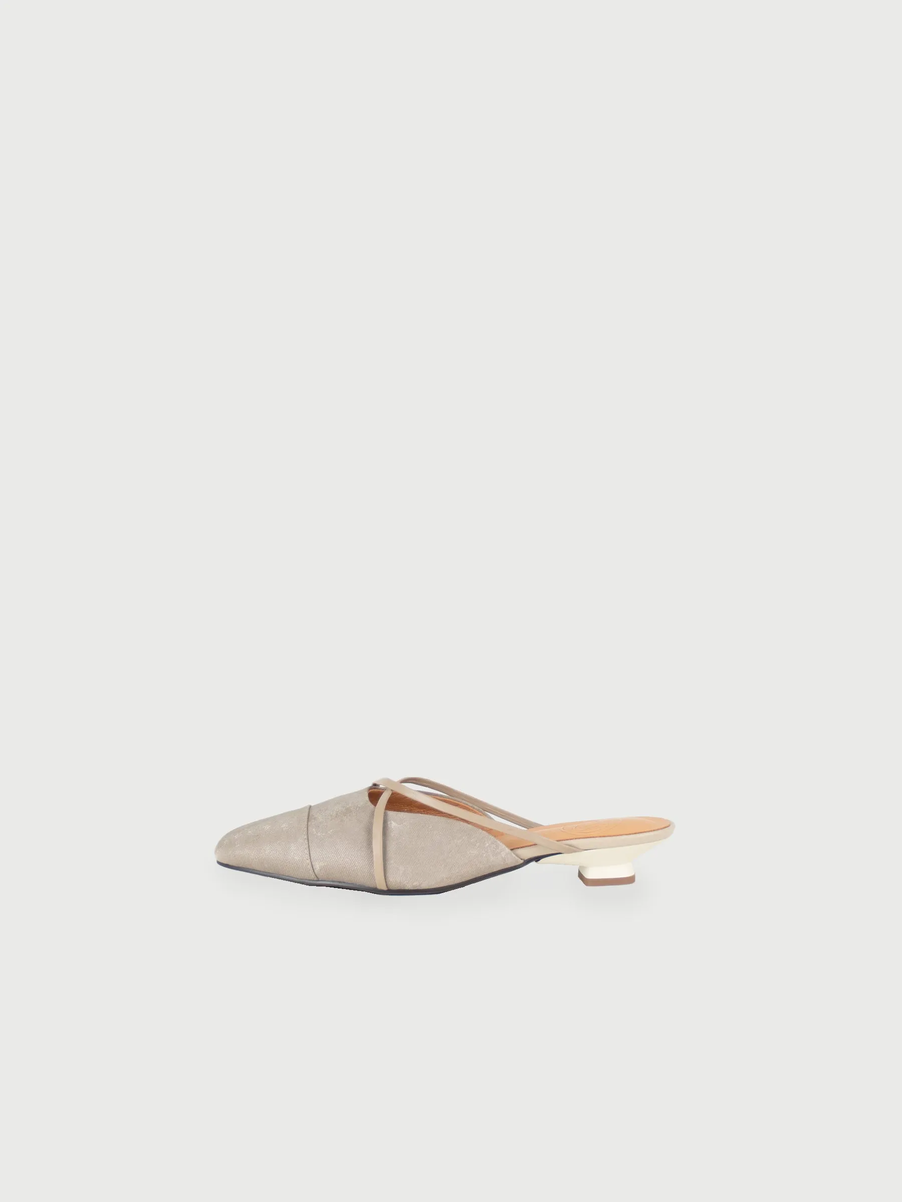 Dondurma 𓆟 Pointed Crossover-Strap Mules