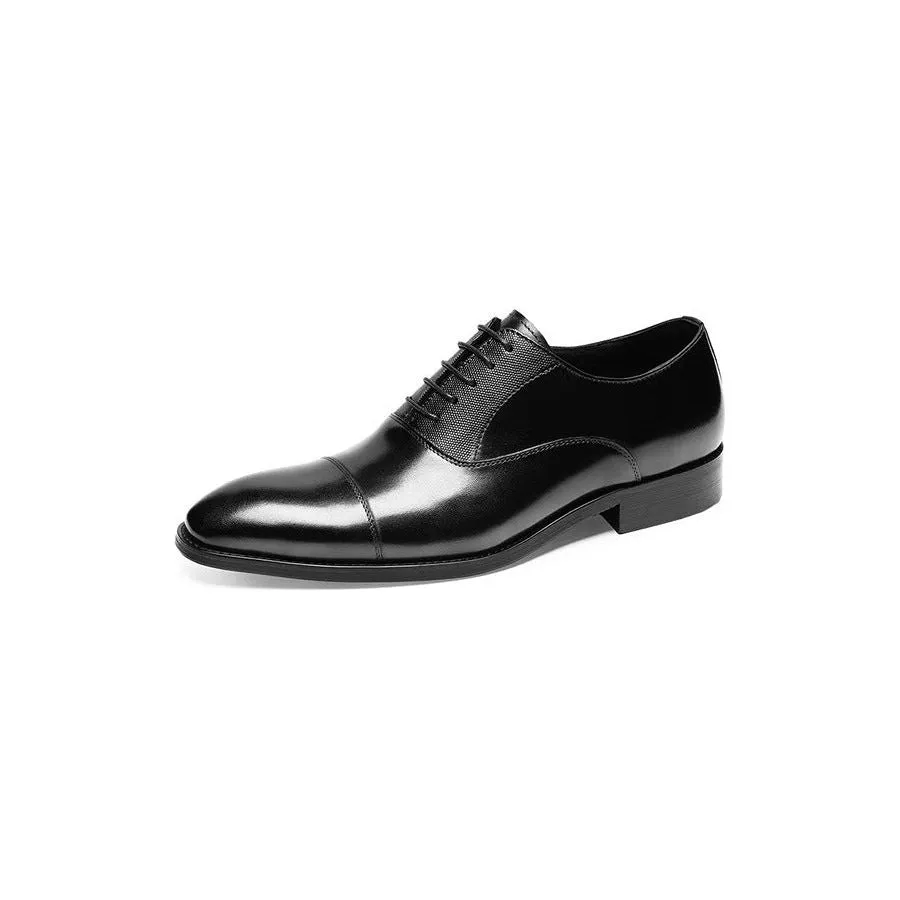 EleganceLux Smooth Oxford Dress Shoes