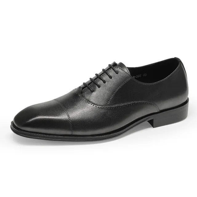 ExoticaLux Pointed Toe Oxford Shoes