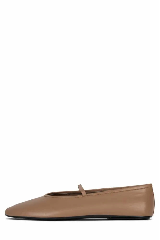 Jeffrey Campbell  Women's Dancerina Dark Beige/Pu M