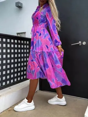 Lagos - Elegant midi dress