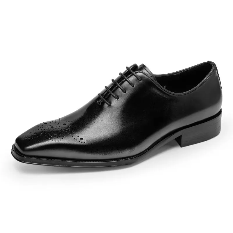 Luxury Cow Leather Elegance Oxford Shoes