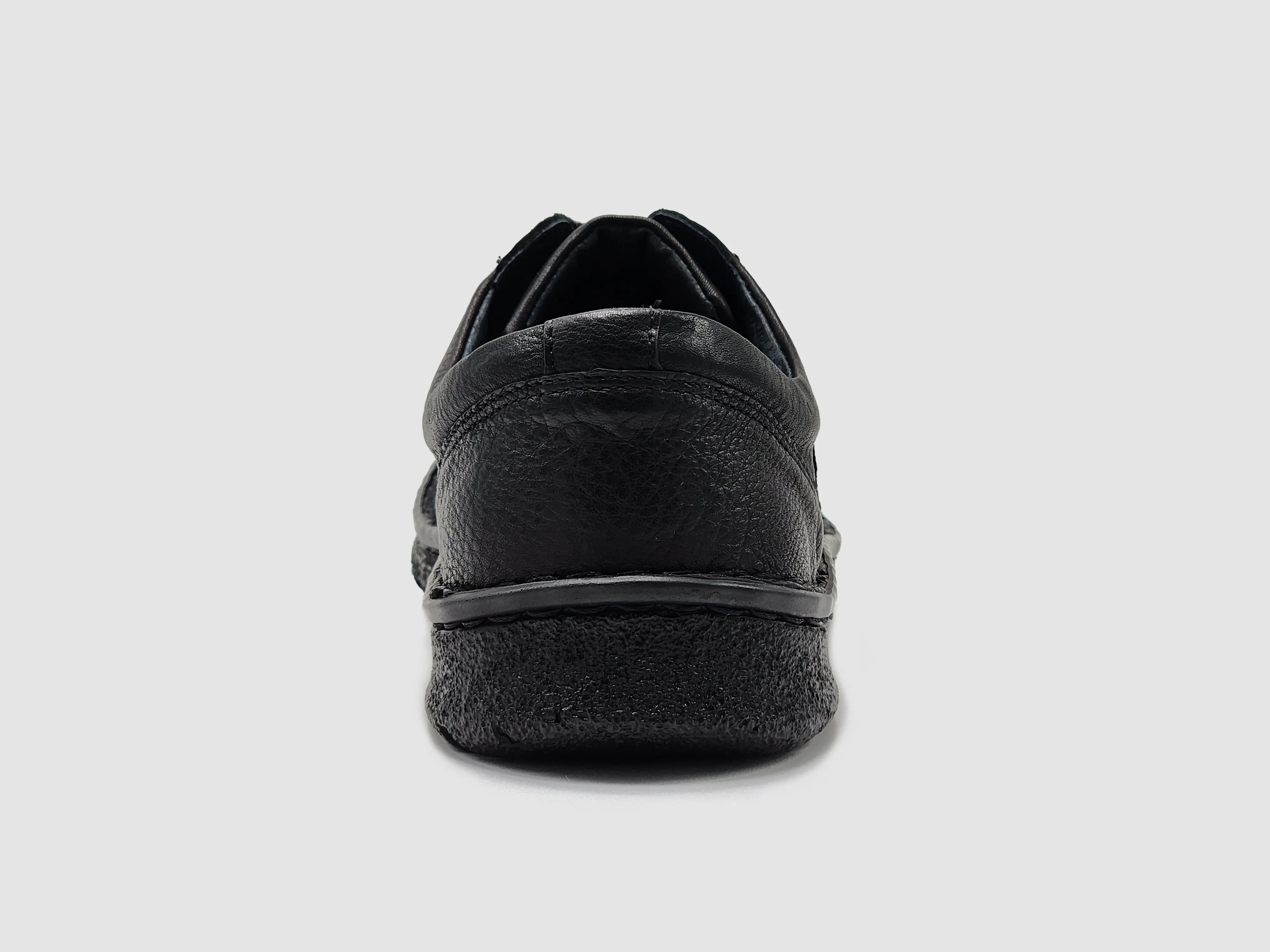 Men's Frosty Leather Shoes - Black