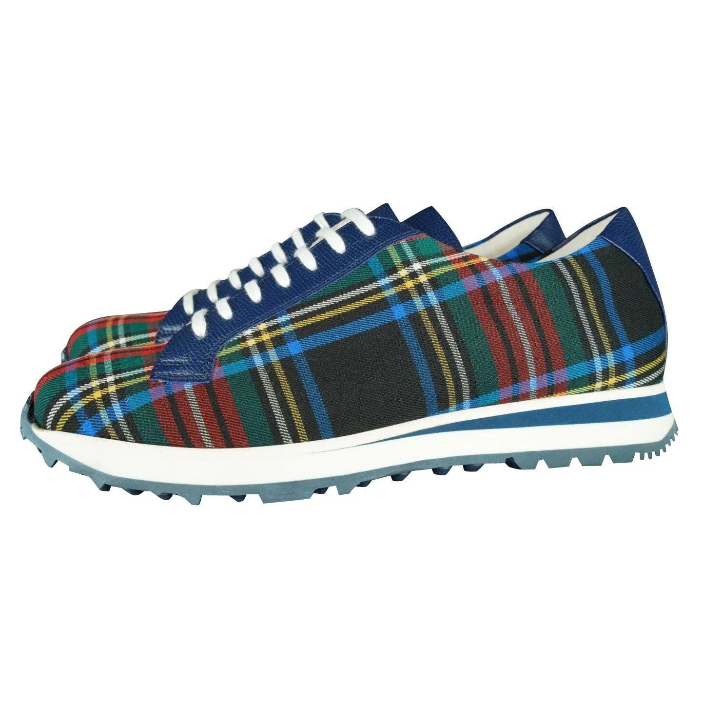 Molti Plaid Luxury Sneakers