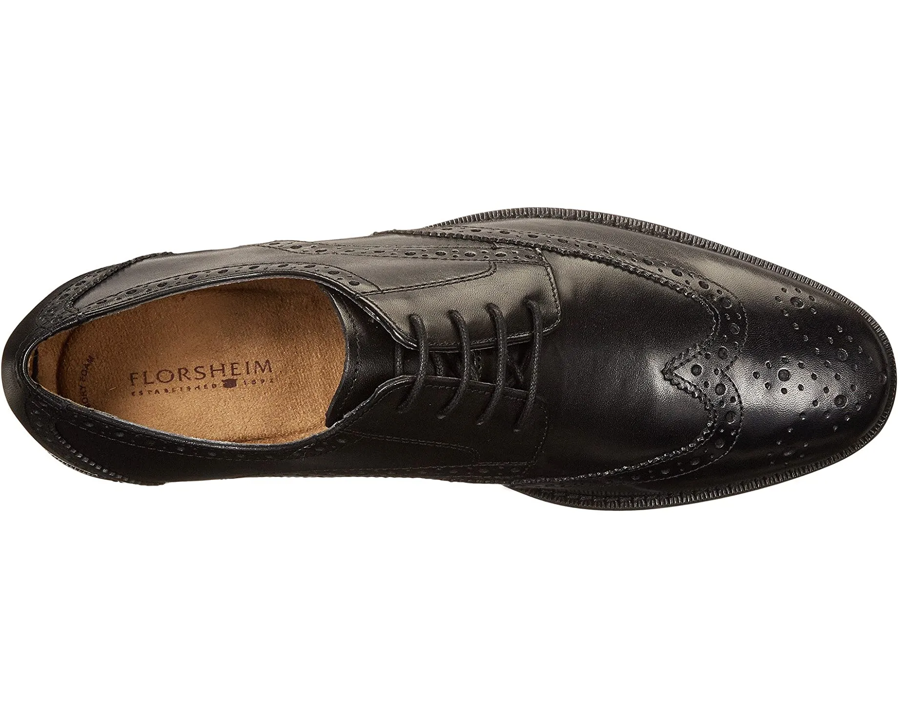 Montinaro Wingtip Oxford Florsheim, black