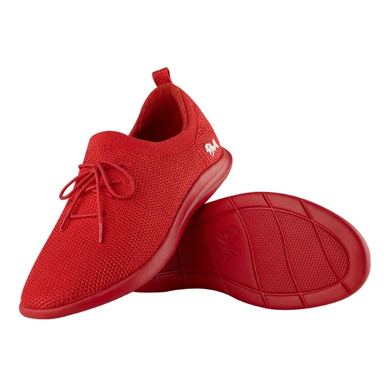 Neeman's ReLive Knit Sneakers for Men | Fiery Red | Light-Weight & Comfortable