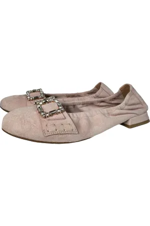 Robertson Madison Adriel Clasp Ballet Flat 51.170.011F | Camoscio Rosa