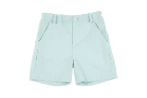 Sage Green Linen Shorts