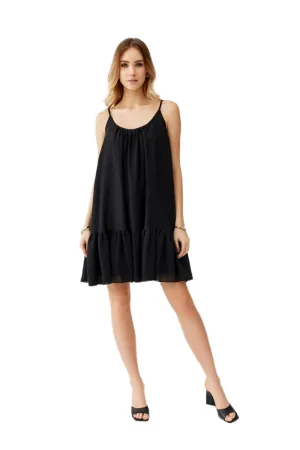 TEEK - Ruffle Layered Bottom Tank Dress